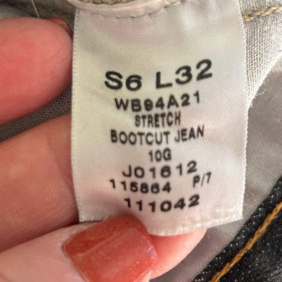 Calvin Klein Stretch Bootcut Jeans Women's Size 6 Casual‎ Designer Denim Office - Picture 8 of 8